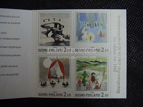 1992 Finlandia libretto Moomin esposizione Helsinki NORDIA '93