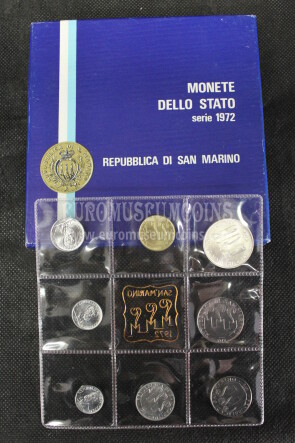 1972 San Marino divisionale Lire FDC 