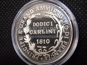 1810 Piastra da 12 Carlini - Gioacchino Murat medaglia