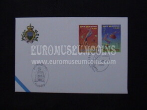 2002 FDC Europa Il Circo San Marino